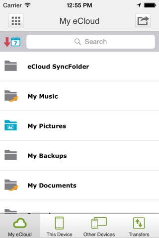 eCloud screenshot 3