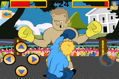 Cartoon Super-Hero Boxing Battle EPIC - The Robot Zombie & Aliens Fighting Game screenshot 3