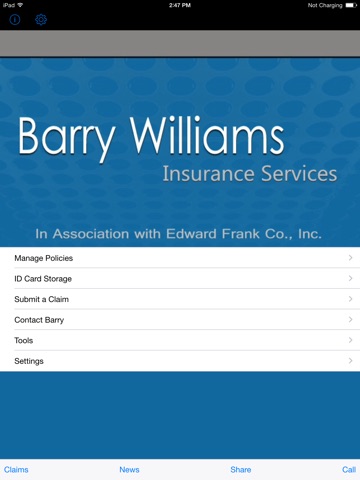 Barry Williams Insurance Services HD screenshot 2