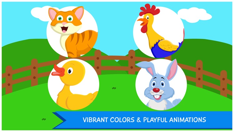 Peekaboo Farm Animals - fun learning game for kids screenshot-3