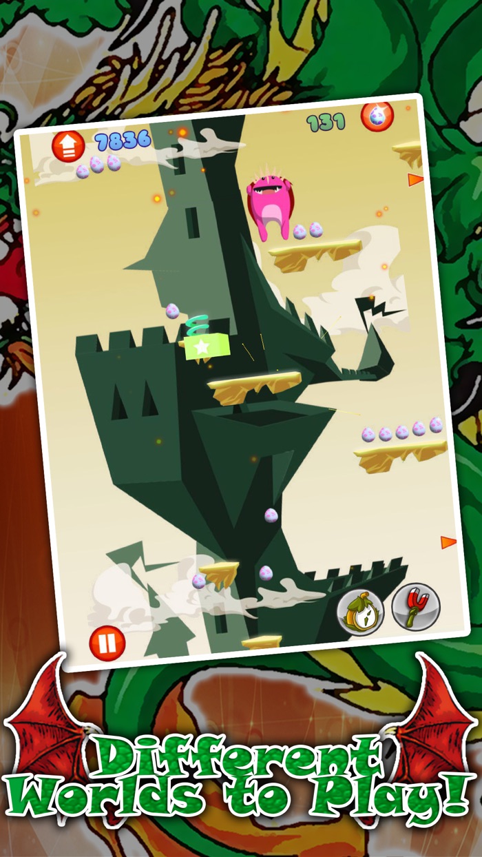 Dragon Jump Adventure Kids Game by Mini Cartoon Animal Games for Girly Girls FREE