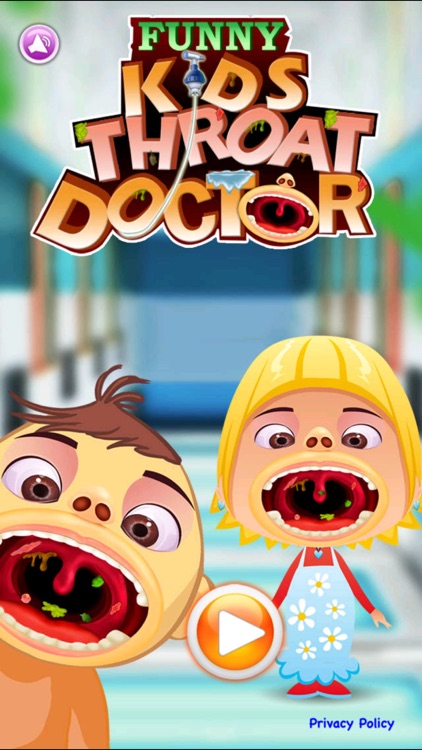 Funny Kid's Throat Doctor