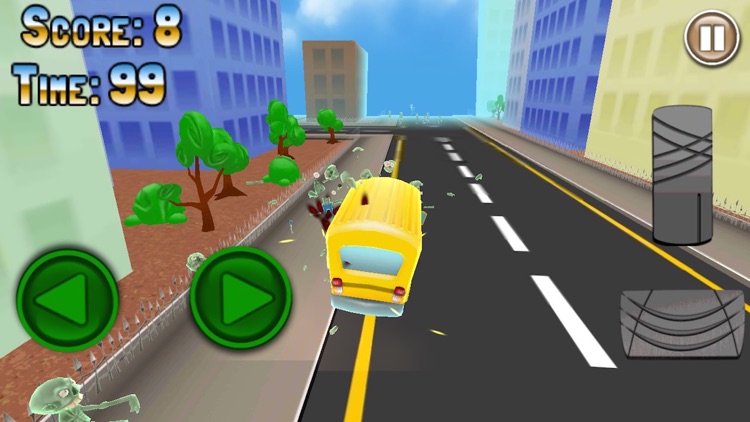 Zombie Bus 3D screenshot-4