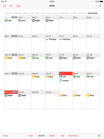 iPlanner HD screenshot 2