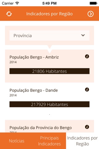 INE ANGOLA Censo 2014 screenshot 4