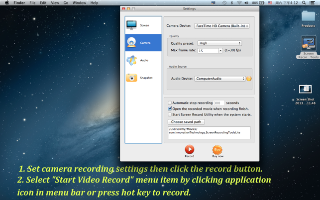 Screen Recording Tools Lite(圖2)-速報App