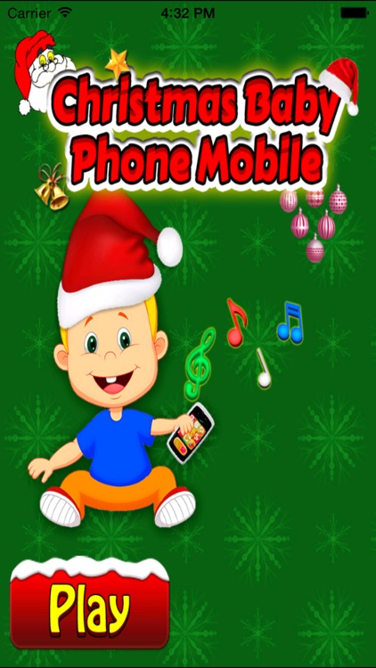 Christmas Baby Phone Mobile