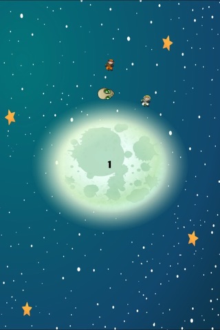 Monster Alien Moon Chase- Bouncy Astronauts Escape FREE screenshot 4
