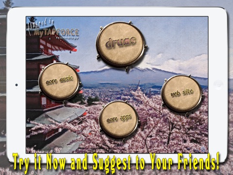 i Play My Japanese Drums HD screenshot 3