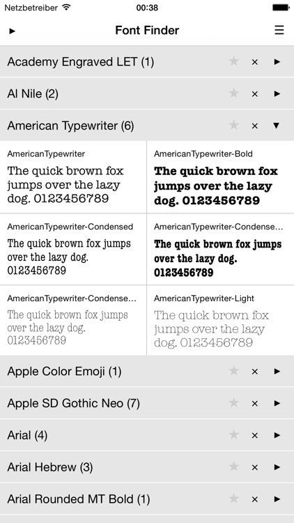 Font­ Finder