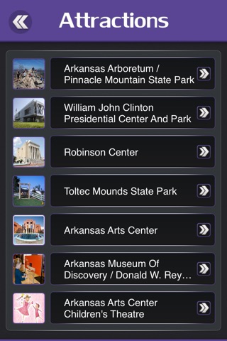 Little Rock City Offline Travel Guide screenshot 3