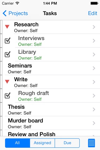 SyncMyProject - Time, Expense and Task Tracking plus Note Taking screenshot 2
