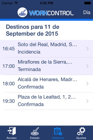 Workcontrol: Controle a sus empleados screenshot 3