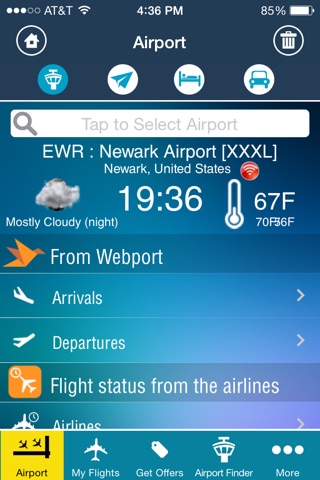 Newark Airport Pro (EWR) Flight Tracker Liberty screenshot 2