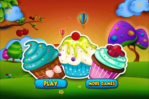 A Cupcake Match FREE - Sweet Treat Puzzle Party Mania screenshot 2