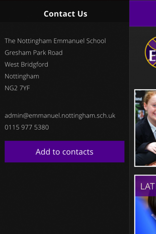 The Nottingham Emmanuel School screenshot 3