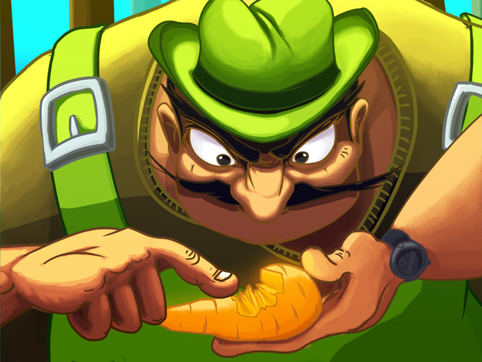 Run Rabbit Run - maze puzzle game