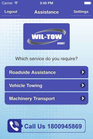 Wil-Tow Assist screenshot 2