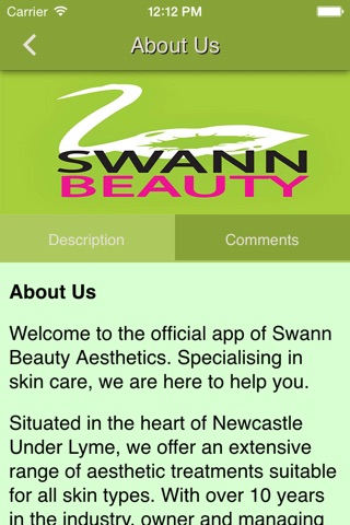 Swann Beauty Aesthetics screenshot 3