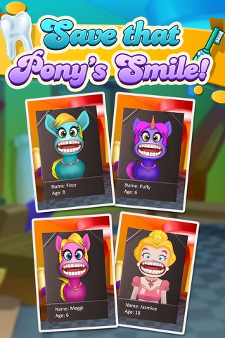 ‘ A Little Pony Dentist Magic Tooth Doctor - Teeth Fixer Game screenshot 4