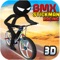 BMX Stickman Racing ( Offroad 3D Stick man Bike Racing on Mountains,Hills,Ice road )