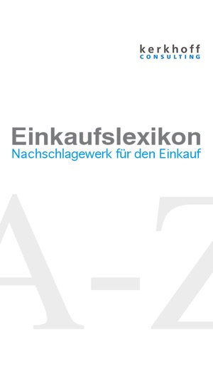 Kerkhoff Consulting Einkaufslexikon(圖1)-速報App