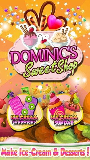 “Dominic's Sweets Shop: Play Near Me Ice