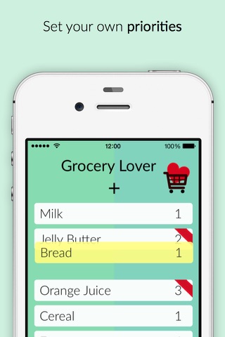 Grocery Lover: Shopping List screenshot 2