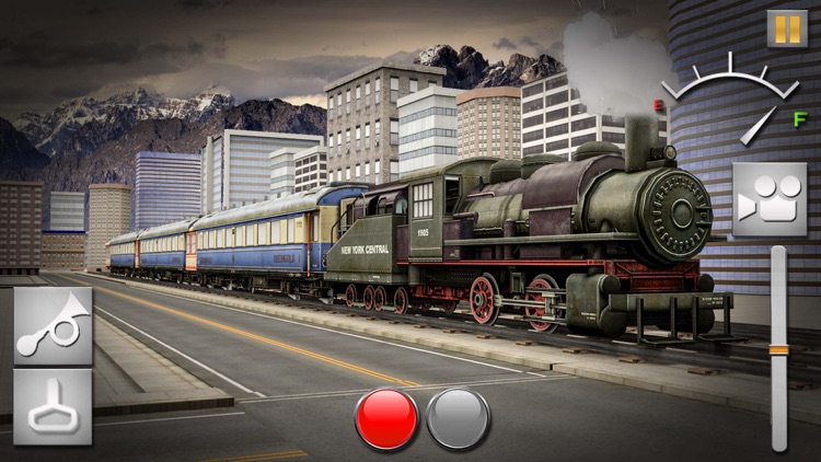 Real Train Driving Simulator 3D - Express Rail Driver Parking Simulation Game