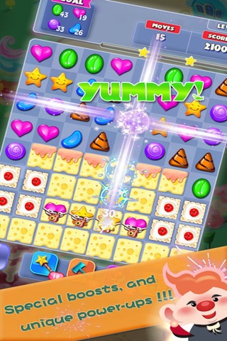 Chocolate Mania - 3 match burst puzzle game screenshot 3