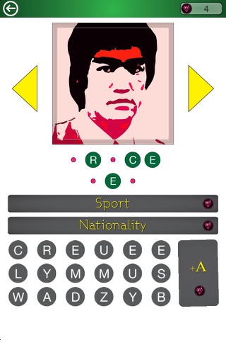 Famous Athletes Popart Quiz screenshot 2