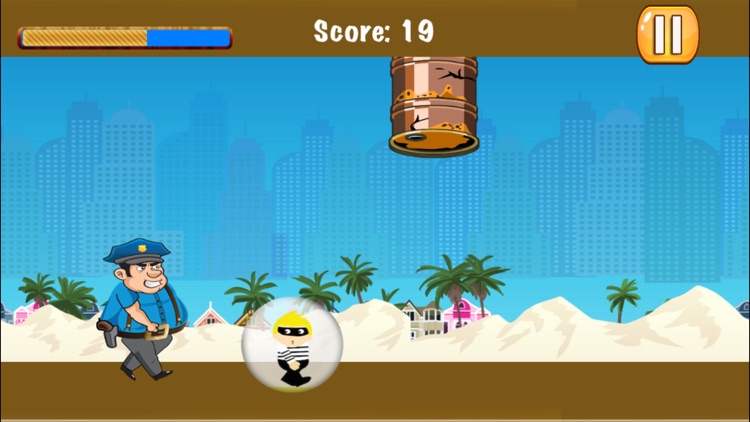 Evil Robber Dash FREE - Cop Catch Speed Chase screenshot-3