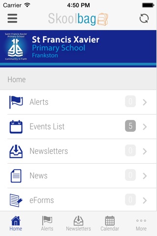 St Francis Xavier Frankston - Skoolbag screenshot 3