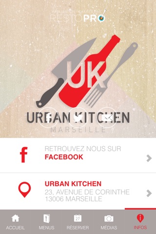 Urban Kitchen - Restaurant Marseille screenshot 4