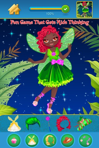 My Secret Fairy Land Copy And Draw Dressing Up Club Game - Free App screenshot 4
