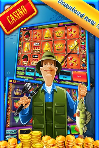 'Ace Abyss Under water Goldfish Super Slot-Machine Spin - Casino Gambling Games With High Winnings ! screenshot 2