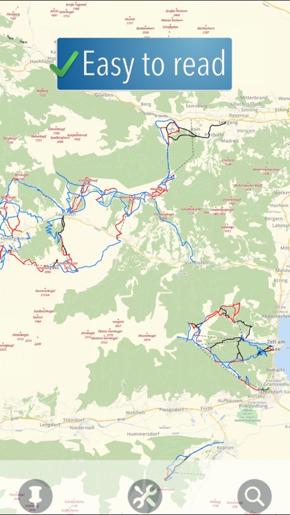 Saalbach-Hinterglemm Ski Map