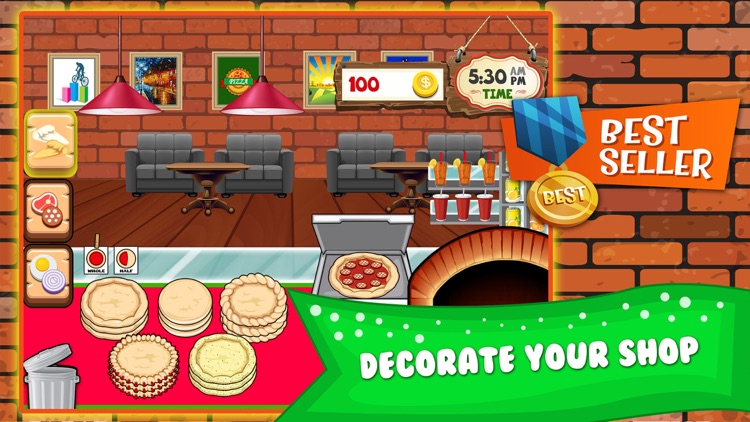 Pizza Cooking Dash Fever Maker - restaurant story shop & bakery diner town food games! screenshot-2