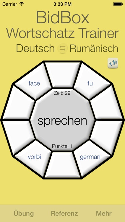 Vocabulary Trainer: German - Romanian
