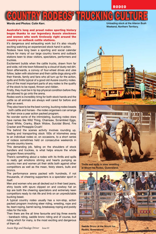 Aussie Rigs & Haulage Driver - The essential magazine for Australian long distance truck enthusiasts screenshot 3