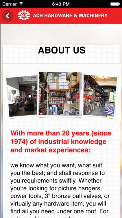 Aik Chin Hin Hareware & Machinery