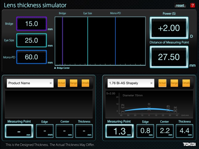 Lens Thickness Simulator SV-THK(圖2)-速報App