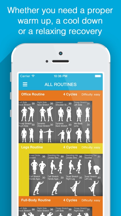 Stretching and Warm Up Routines for Runners, Gym Workout, HIIT - Stretch and Strength Video Workout Training Program for Runners screenshot-4