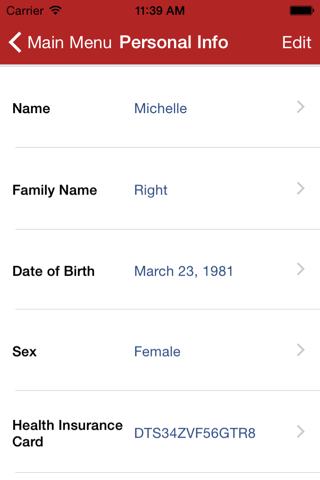 Family Medical History - náhled