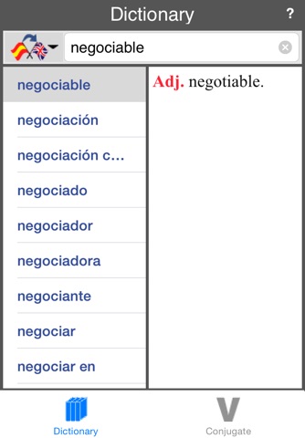 Spanish-English Dictionary (Offline) screenshot 3