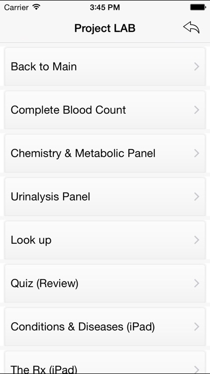 Project LAB - Medical Lab Reference screenshot-4