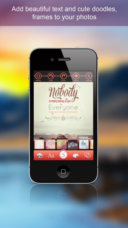 inStatus - A creative editor making your photos gorgeous