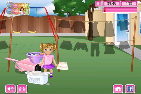 Baby Emma Laundry Time screenshot 4