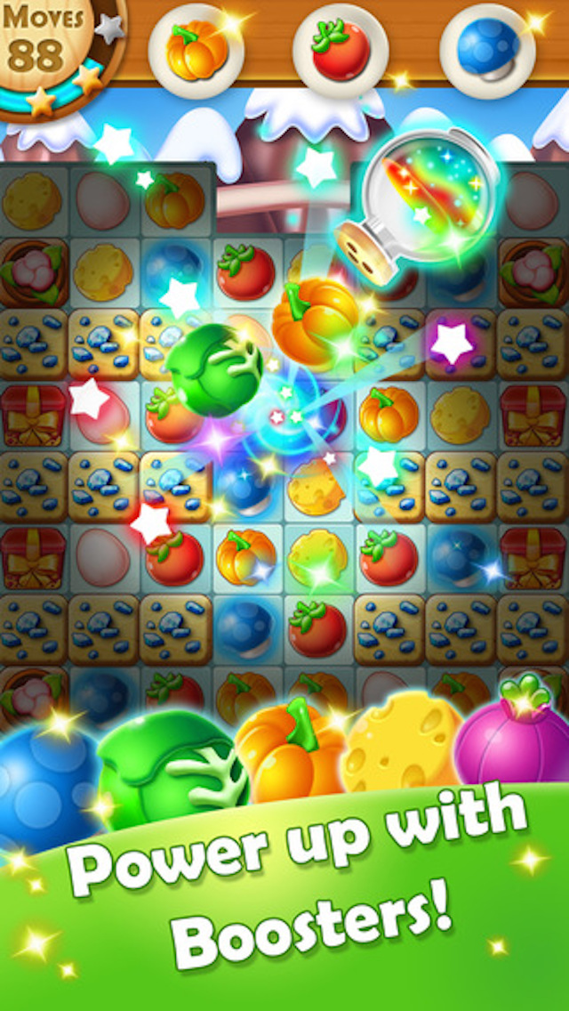 Juicy Fruit - 3 match puzzle yummy blast mania game