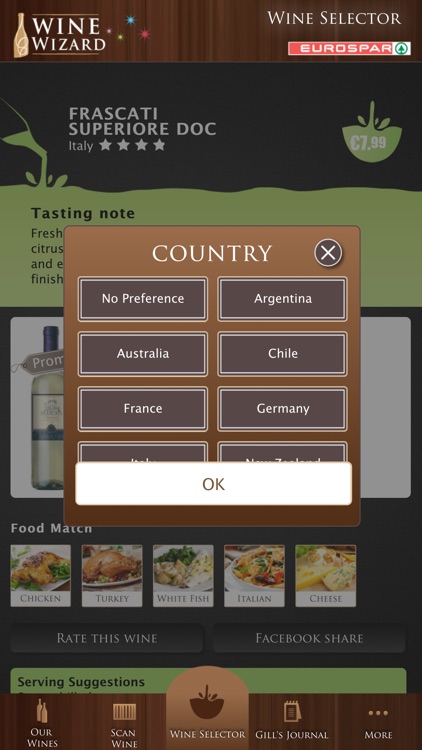 Eurospar Wine Wizard screenshot-3